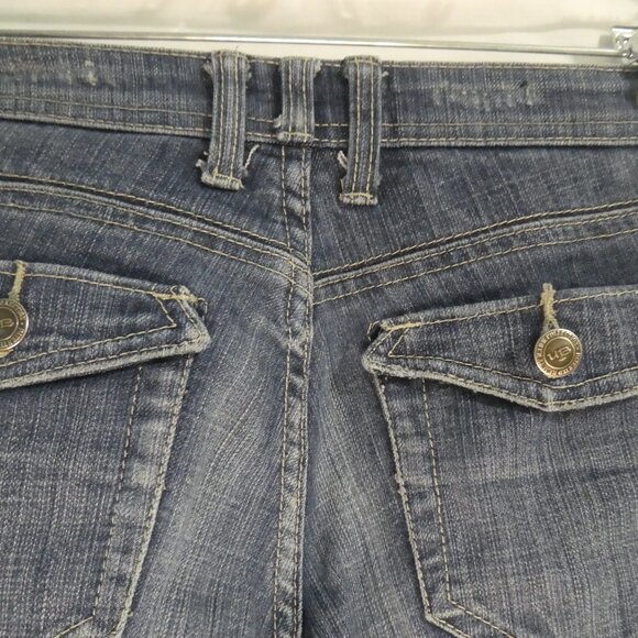 UB JEANS - Urban Behavior | size 26 | Wide Leg | Blue Denim / Jeans - Picture 11 of 16